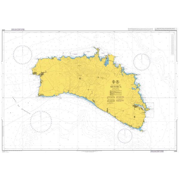 Admiralty Chart 2761: Menorca