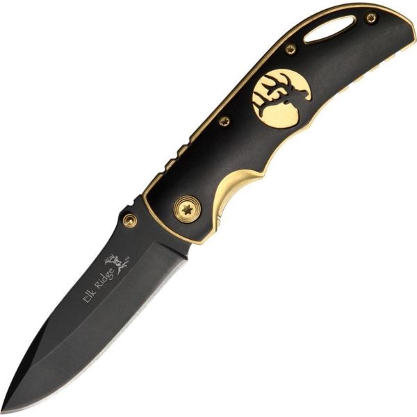 Elk Ridge Gentlemen's Gold Linerlock