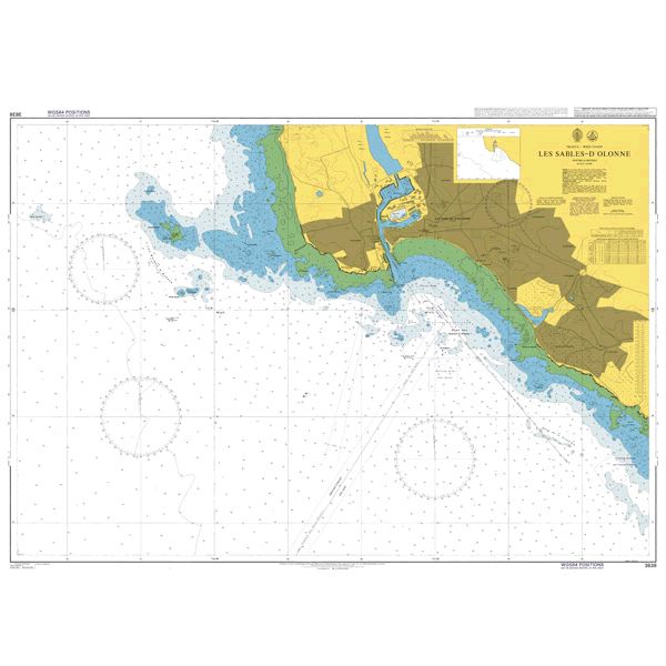 Admiralty Chart 3638: Les Sables-D'Olonne