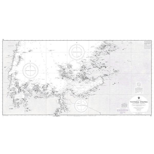 Admiralty Chart 3665: Victoria Nyanza Southern Portion