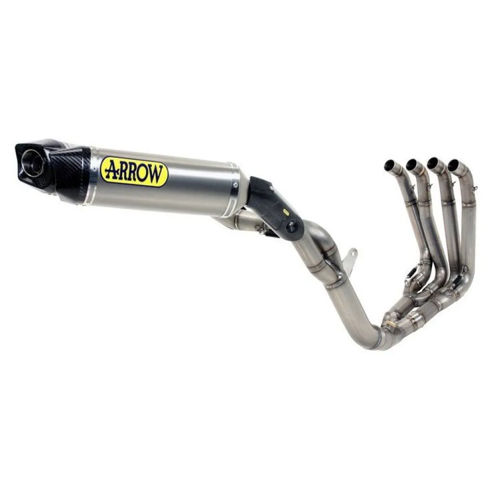 Arrow Steel System Competition Evo With DB-Killer With Carbon End Cap Yamaha YZF R3 300 ´18-20 Not Homologated Full Line System