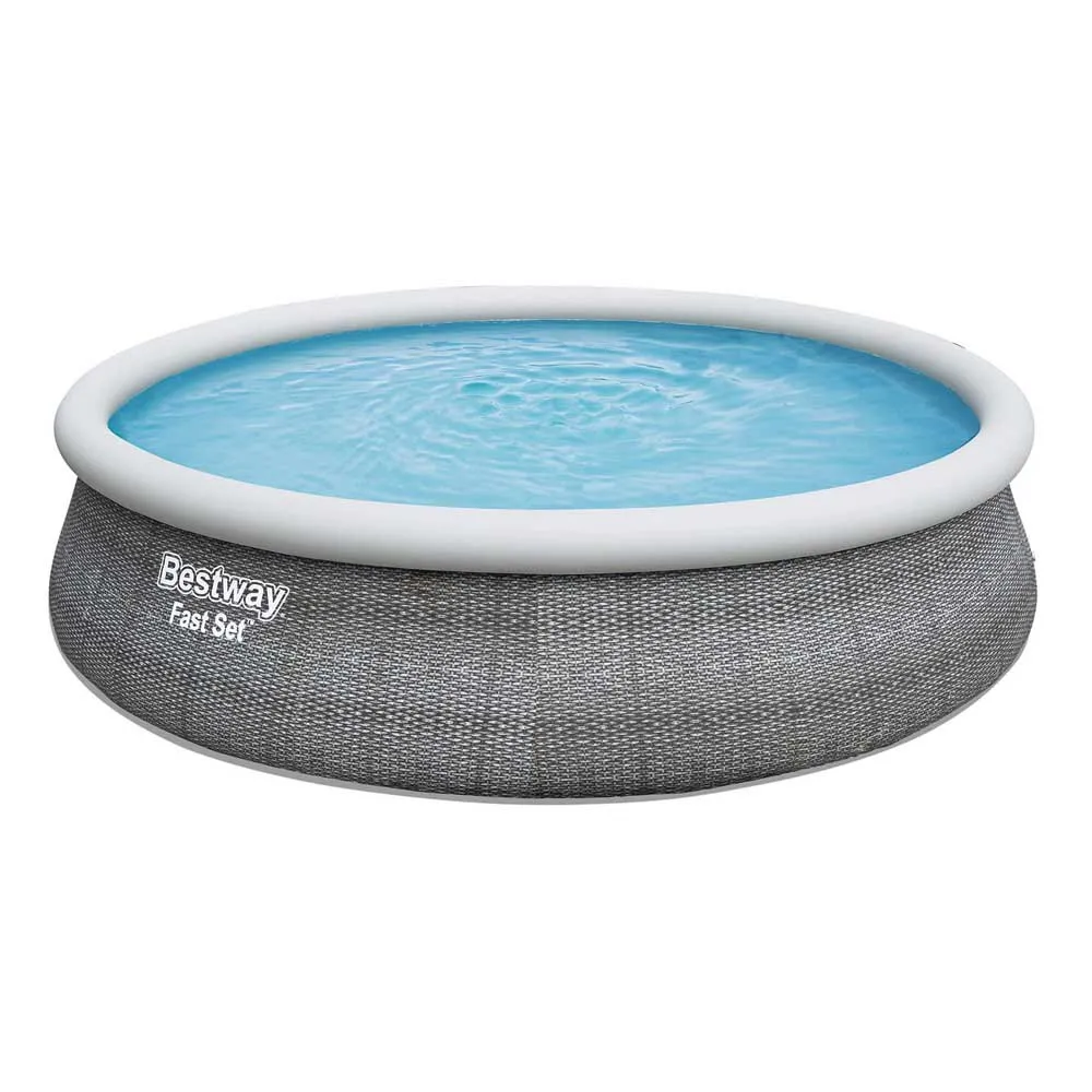 Bestway Fast Set Rattan 457x107 cm round inflatable pool