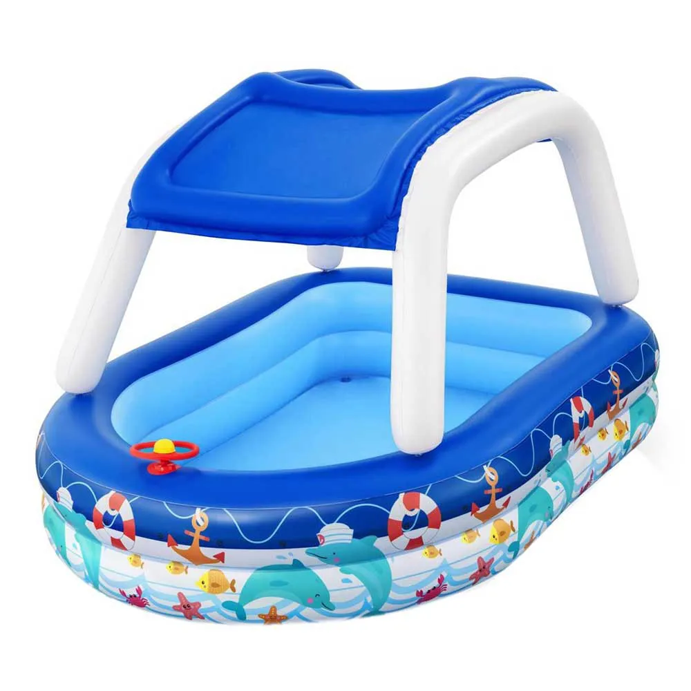 Bestway Sea Captain 213x155x132 cm rectangular inflatable pool