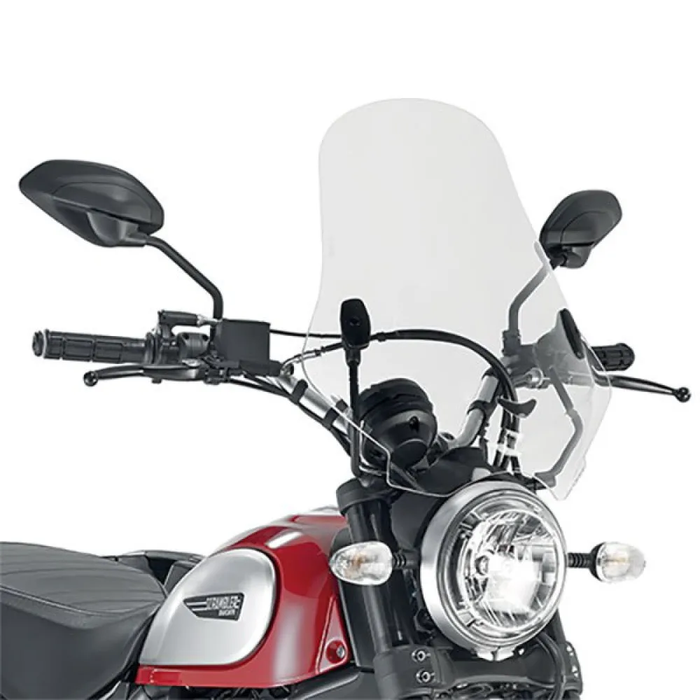 Givi 7407A Ducati Scrambler 400/Scrambler Icon 800 windshield
