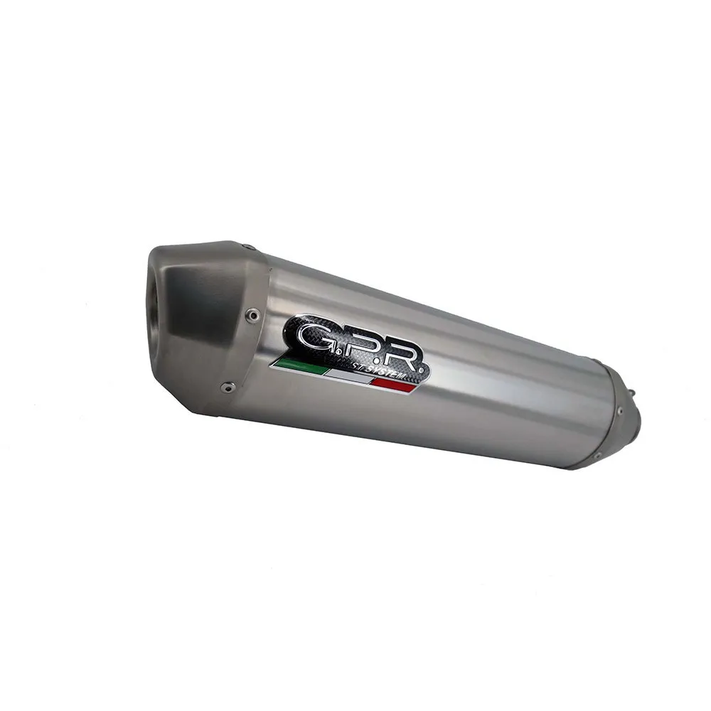 Gpr Exclusive BMW F 900 XR/R 2020-2021 E5 homologated muffler with link pipe