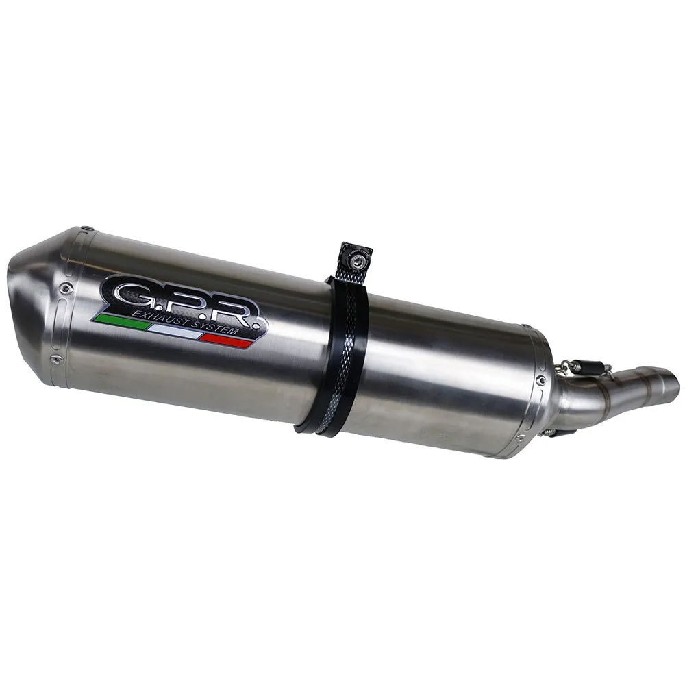 GPR Exhaust Systems Satinox CBR 300 R 14-16 CAT Homologated Slip On Muffler
