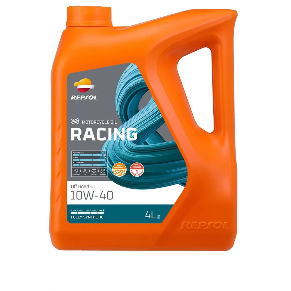 Repsol Racing Off Road 4T 10W-40 4L motor oil
